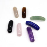 Long Bar Natural Stone Bracelet Accessory with Double Holes