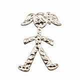 10pcs KC Boy & Girl Charms for DIY Jewelry Making