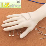 35pcs Tibetan Silver Golf Rod and Ball Charm Beads Pendants