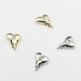 10pcs Heart Pendant Charms For DIY Jewelry Making