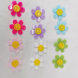 20pcs 30mm Korea DIY Smile Face Flower Pendant for Necklace Chain Charm 2021