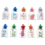 15pcs Conch Shell Bottle Charms Goblet Pendants DIY Keychain