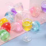 15pcs Conch Shell Bottle Charms Goblet Pendants DIY Keychain