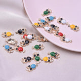 50Pcs Mini Enamel Owl Charms for DIY Earrings Bracelets Keychains