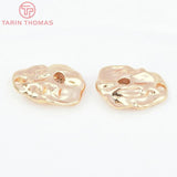 4PCS 13x18MM Brass Zircon Charms Pendants High Jewelry Making Findings