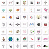 40pcs Mixed Floating Charms for Locket Jewelry Necklace Promotion