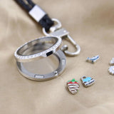 40pcs Mixed Floating Charms for Locket Jewelry Necklace Promotion