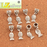 Ocean Fish Charm Beads for Bracelets 20pcs