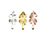 10pcs Forest Leaf Earring Necklace Pendant DIY Jewelry Accessories