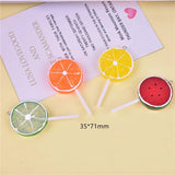 8pcs Fruit Lollipop Resin Charms for Earring DIY Jewelry Making