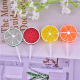 8pcs Fruit Lollipop Resin Charms for Earring DIY Jewelry Making