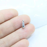 20pcs Mini Letter Gold/Silver Plated Charms Pendant DIY Jewelry 2 Colors