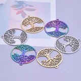 Tree Of Life Charm Pendant Stainless Steel for DIY Jewelry Making