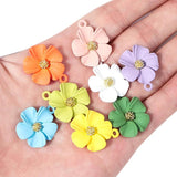 Summer Flower Pendant DIY Alloy Jewelry Making Accessories