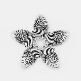 10pcs Anatomical Organ 3D Heart Charms Pendants DIY Jewelry Making Findings