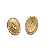10pcs Oval Rhombus Texture Raw Brass Pendant DIY Jewelry Making