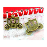 20pcs Vintage Charms Car Pendant Antique bronze DIY Jewelry Making