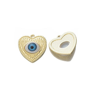 Eye of Horus Pendant Hamsa Hand Evil Eye Charms Necklace DIY
