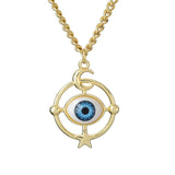 Eye of Horus Pendant Hamsa Hand Evil Eye Charms Necklace DIY