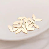 8Pcs Plated Mermaid Tail Charms Jewelry Findings DIY Stamping Pendant