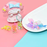 10pcs Cartoon Bear Drinks Charms DIY Jewelry Findings