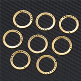 20PCS/Lot Vintage Brass Circle Charms Pendants For DIY Jewelry Making