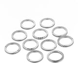 20PCS/Lot Vintage Brass Circle Charms Pendants For DIY Jewelry Making