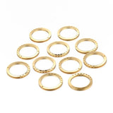 20PCS/Lot Vintage Brass Circle Charms Pendants For DIY Jewelry Making