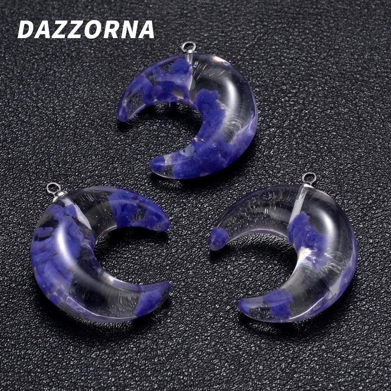 10Pcs Resin Cloud Pattern Pendant for Jewelry Making DIY Necklace Bracelet
