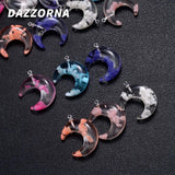 10Pcs Resin Cloud Pattern Pendant for Jewelry Making DIY Necklace Bracelet