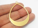 20pcs Brass Dangle Charms Earrings Pendant 49x36mm Necklace Findings R558