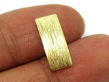50pcs Brass Rectangle charm, Brass Camber Earrings, DIY Jewelry Making