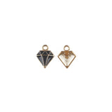 30pcs Irregular Enamel Pendant Charms for DIY Jewelry Making