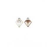 30pcs Irregular Enamel Pendant Charms for DIY Jewelry Making