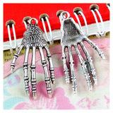 30PCS Vintage Skeleton Hand Charms Jewelry Findings