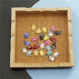 20PCS Enamelled Octopus Charms for Jewelry Making