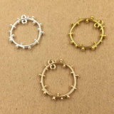 100 PCS Metal Alloy Pendants for Jewelry Making