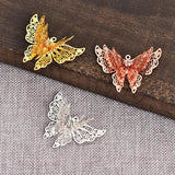 Copper Butterfly Computer 10pcs/lot DIY Jewelry Making Findings