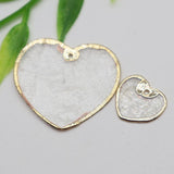 Electroplated Shell Beads for Jewelry Making DIY Necklace Earrings