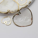 Electroplated Shell Beads for Jewelry Making DIY Necklace Earrings