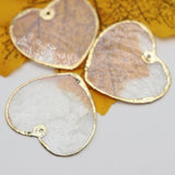 Electroplated Shell Beads for Jewelry Making DIY Necklace Earrings