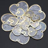 Electroplated Shell Beads for Jewelry Making DIY Necklace Earrings