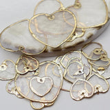 Electroplated Shell Beads for Jewelry Making DIY Necklace Earrings