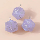 10pcs Geometry Dice Charms Pendant DIY Jewelry Making Accessories