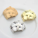 Human Face Portrait Enamel Charms for Jewelry Making
