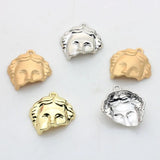 Human Face Portrait Enamel Charms for Jewelry Making