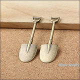 Vintage Shovel Pendant Charms for Bracelets, Necklaces DIY Jewelry Making