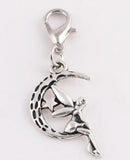 Moon Girl Pendant Charms for Memory Locket