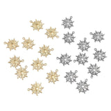 10pcs 316L Stainless Steel Plated Sun Charm Pendants for DIY Jewelry Making