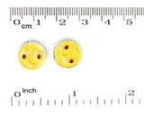 20PCS 8MM Expression Face Hope YES NO Slide Charms For DIY Bracelet